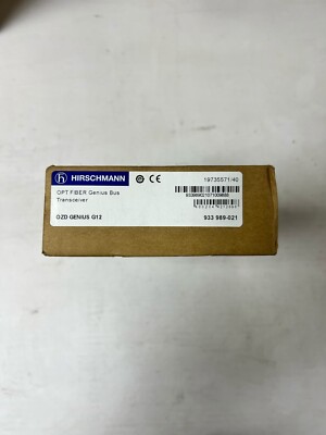 HIRSCHMANN OZD Genius G12 FO Genius Bus Transceiver