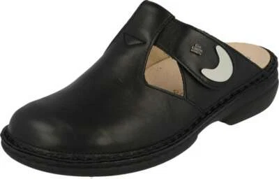NEU!!! Finn Comfort Damen Clog Belem schwarz , bordeaux, rot und grau - Bild 1 von 4