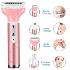 4-in-1 Epilator Women Painless Touch Facial Body Hair Removal Depilator Shaver