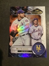 2022 Topps Gold Label Max Scherzer Class 1 Base Card New York Mets