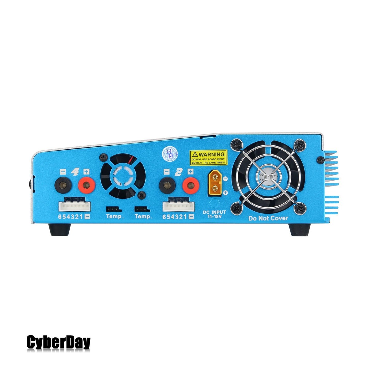 EV-PEAK CQ3 100W 10A 1-6S Battery Balance Charger for LiFe NiMH