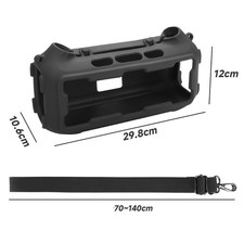 Speaker Protective Case Silicone Case with Shoulder Strap For Soundcore Boom 2