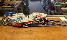 autographed PSM champion Geno Scali rcc 2004 trim-tex pro stock bike 1-1000