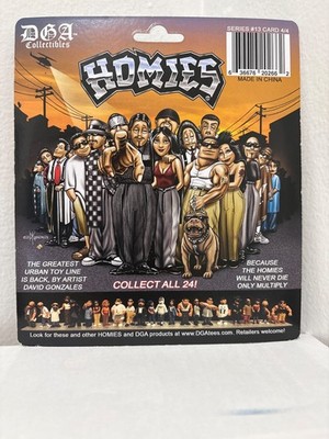HOMIES FIGURES 1.75″ SERIES 13 CARD # 3 SLEEVE OF 6 FIGURES