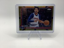 2025-26 Topps Chrome Yellow Refractor Jordan Poole #207 Wizards /275 NBA