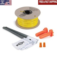 In-Ground Dog Fence Kit 500ft Wire 50 Boundary Flags Splice Connectors New