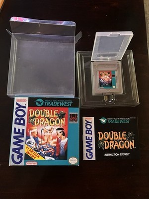 Double Dragon for Nintendo Game Boy CIB Complete Great Condition W/plastic Case
