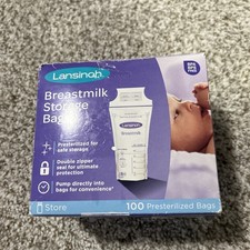 Lansinoh Breastmilk Storage Bags 100 Count