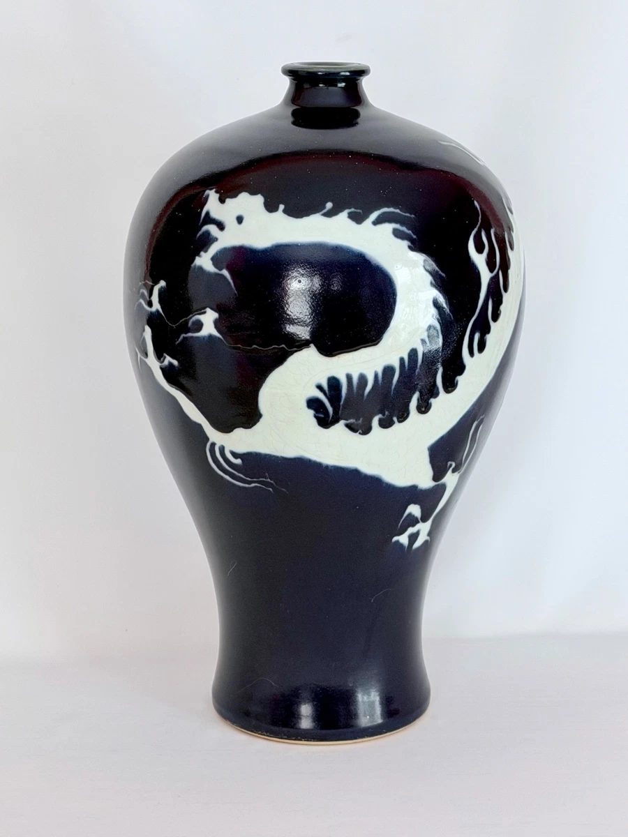 大花瓶中国古董花瓶| eBay