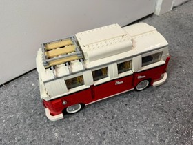 LEGO Creator Expert 10220 Volkswagen T1 Camper Van  Red White 100% No Manual