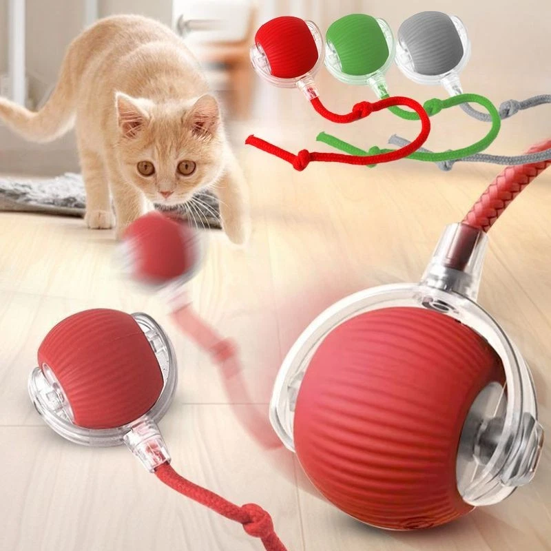 Interactive cat ball toy smart rolling LED pet toy
Opens in a new window or tab