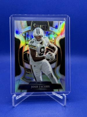 Josh Jacobs 2025 Panini Select Silver Prizm Concourse Level #67 Packers