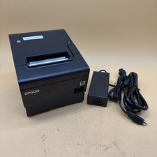 Epson TM-T88VII 052 Thermal Receipt Printer with Power Supply M372A