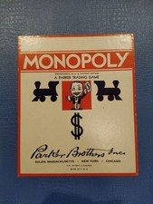 Vintage 1946-1951 Monopoly Game "A Parker Trading Game" Pat 2,026,082