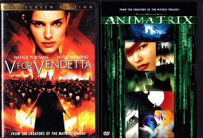 V For Vendetta , Animatrix : 2 Pack Collection