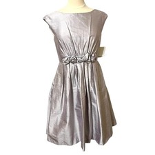 Suzi Chin for Maggy Boutique Women 100 Silk Dress Size 8 New