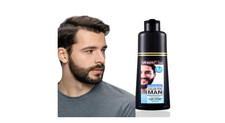 Champ Tinte Instant neo Negro para Cabello Barba y Bigote Canas Gris De Hombres