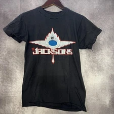 Vintage The Jacksons Shirt Adult Medium 1981 Concert Tour Band Tee 80s USA
