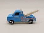 Hot Wheels 1996 Blue Ford Transit Wrecker Deluxe Towing Kevin's 24 Hour Towing