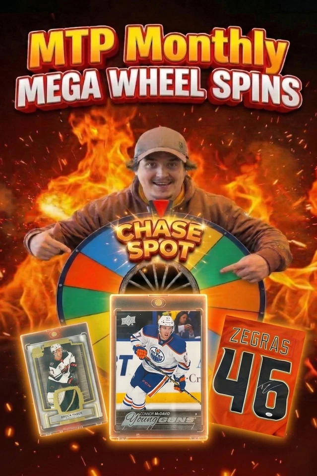 LIVE W/ eBay @ EDM EXPO |🎡 The MTP Monthly MEGA Wheel Spin Hockey Show 🎡