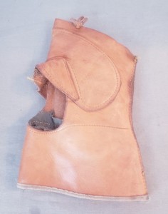 Vintage Leather Sport No Finger Glove Marked S.Y (UNKNOWN)