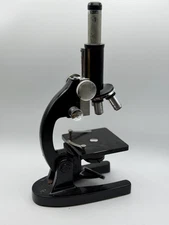 Vintage Graf Apsco Compound Microscope – Made in West Germany As Found