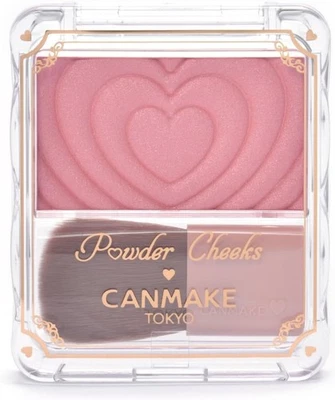 New Canmake P40thx Powder Cheek Cutie Berry 1.8g Pink Made In Japan - image 1 of 4