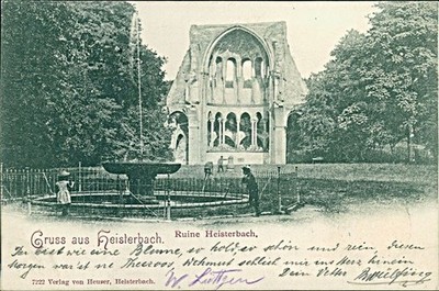 Ansichtskarte Nordrhein-Westfalen (b248) Heisterbach Ruine Heisterbach 1898 Spri