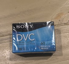 Sony DVC Premium Digital Video Cassette 60 min Lot Of 3 DVM60PRR Sealed New