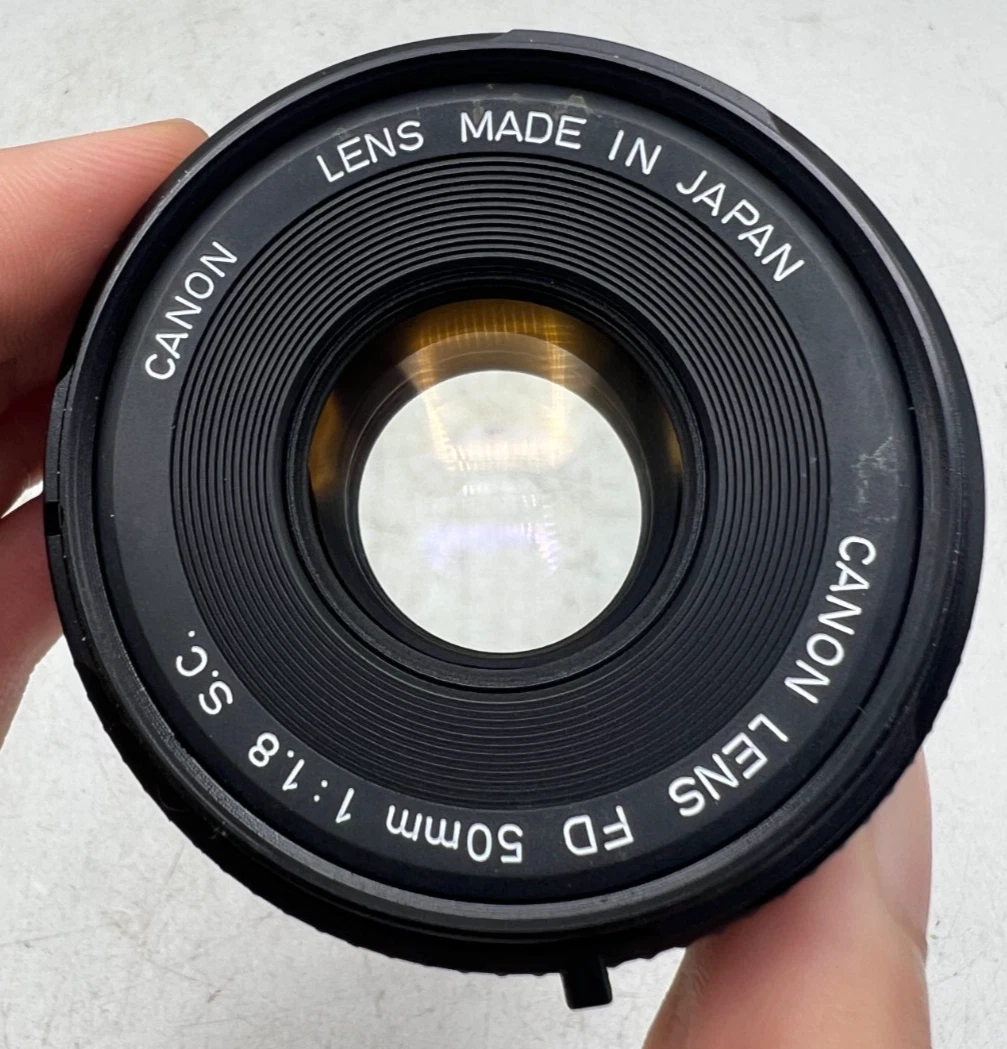 Canon FD f/1.8 Camera Lenses 50mm Focal for sale | eBay