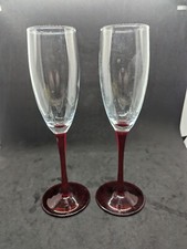 Luminarc Cherry Red Stem Champagne Mimosa Coc...