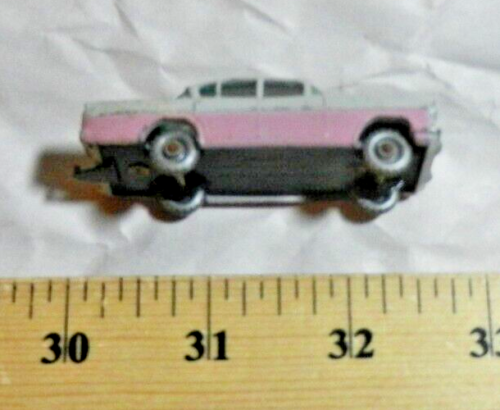 Lesney Matchbox No 22 1958 Vauxhall Cresta- Pink and Gray (V) - Picture 2 of 7