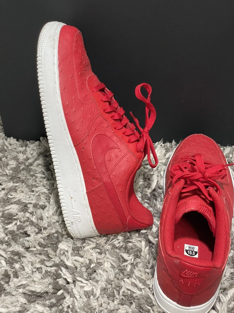 NIKE AIR FORCE 1 WHITE / GYM RED