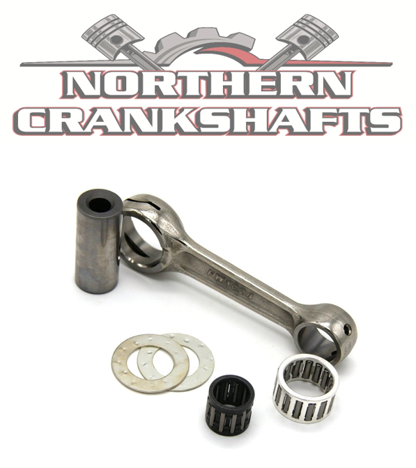Connecting Rod Kit for Kawasaki 130445077 130445048 130321184 KX500