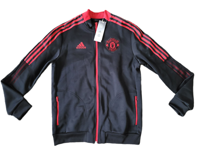 adidas Manchester United Anthem Jacke Kinder Größe 128 140 152 164