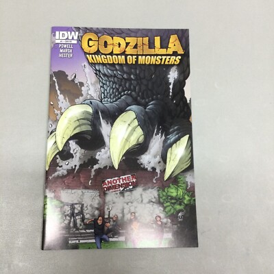 Godzilla Kingdom Of Monster #1 Another Dimension 2nd Printing IDW 2011 (GZ22)