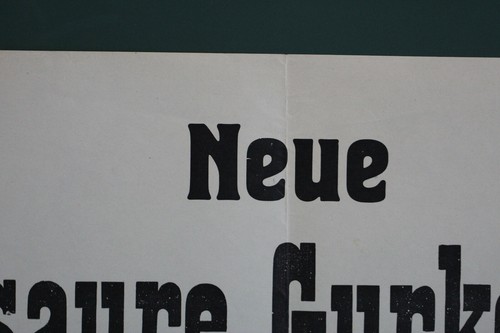 orig. Werbung Plakat Neue saure Gurken Firma Louis Otto Lommatzsch um 1920 - Bild 5 von 5