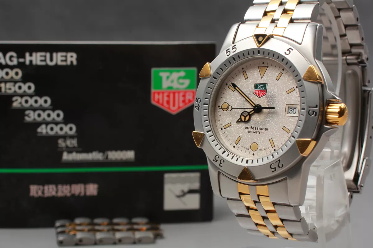 Additional Links EXC 5 TAG Heuer WD1221 K 20 1500 Series Quartz