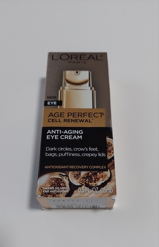 L'Oréal Age Perfect Age Perfect Cell Renewal Anti-Aging Cream Puffiness  0.5 oz