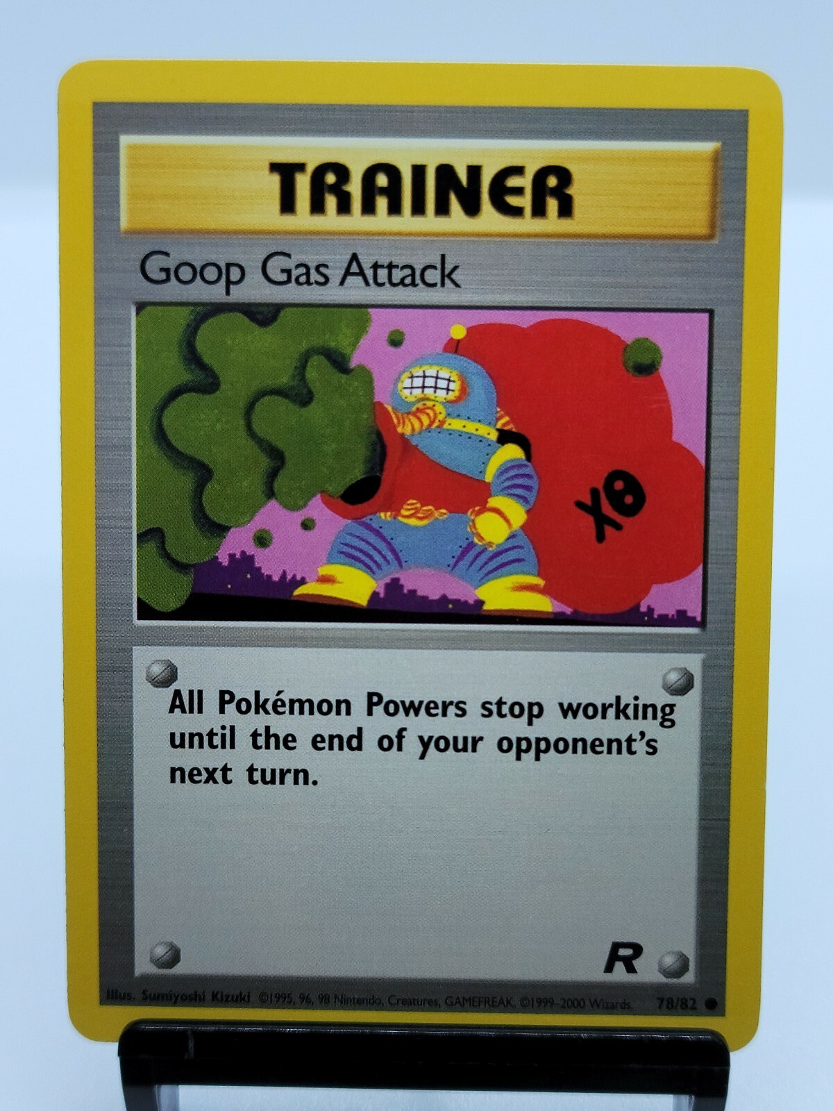 Goop Gas Attack 78/82 Trainer 2000 Team Rocket Unlimited WOTC Pokemon Cards NM
