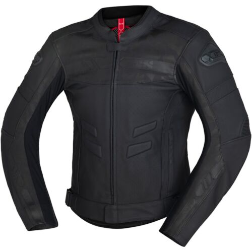 IXS Men's Motorcycle Jacket RS-600 2.0 - Summer Leather Jacket Airy Touring Sport - Picture 1 of 10