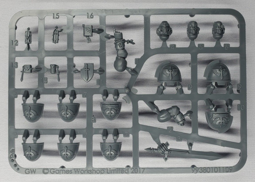 Warhammer 40k Dark Angels Upgrade Sprue Primaris Space Marines Combat Patrol NoS