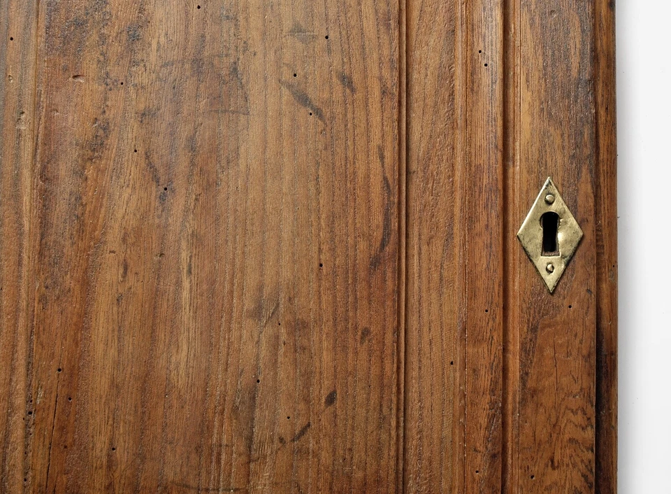 Ancienne Petite Porte en chêne / France - Photo 3/4