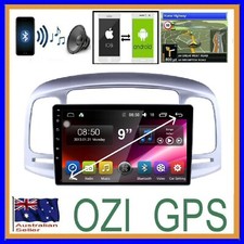 ACCENT 2006-08 GPS WIRELESS APPLE CARPLAY ANDROID AUTO CAM 4x4 DAB TPMS DVR ODB