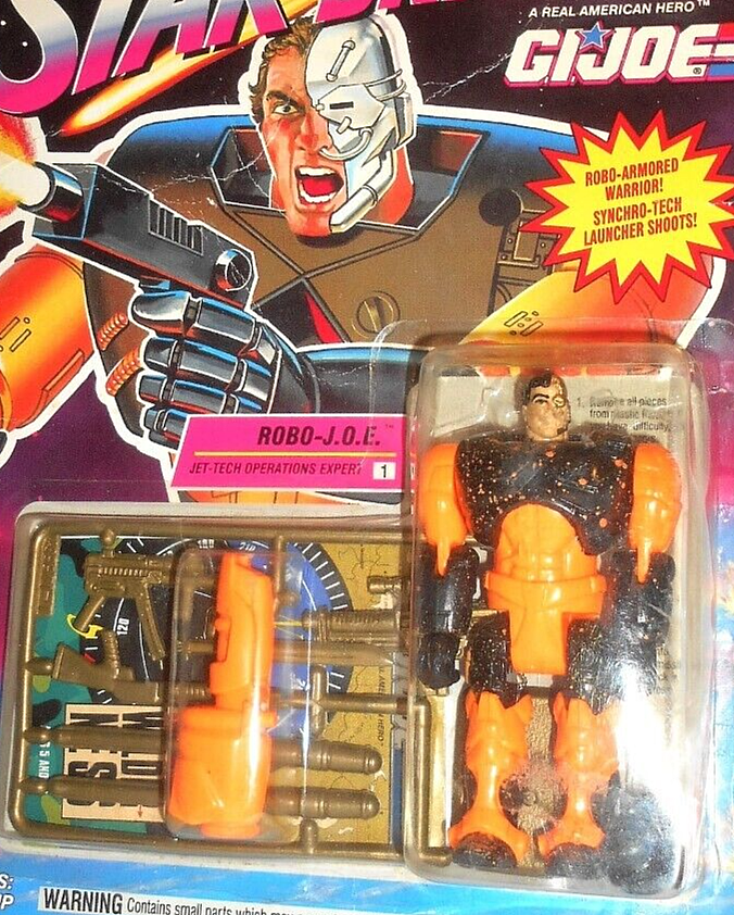 GI J.o.e 1993 ROBO-JOE vintage star brigade astronaut v1 complete