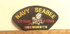 US Navy - Seabee - Vietnam Veteran Embroidered Patch — photo 3