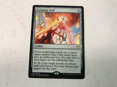 Twinning Staff X4 Commander Magic Mtg Mint Card Mtg Individual Cards Toys Hobbies Magic The Gathering