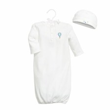 Heaven Sent Special Delivery Newborn Gown Gift Set, Fits Sizes 0-3 Months, Blue