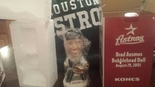 Rare 2003 Houston Astros Brad Ausmus Houston Astros Bobblehead Bobble