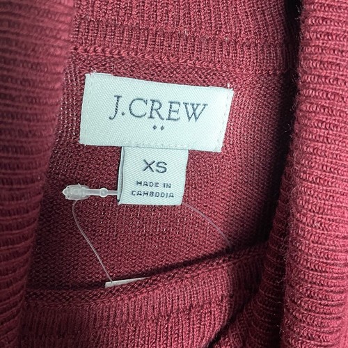 J.CREW Sweater Women XS Merino Wool Blend Turtleneck NEW Machine Washable AU185 - Picture 13 of 16